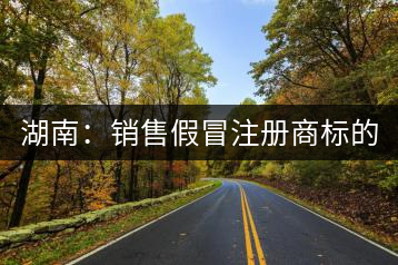 湖南：銷(xiāo)售假冒注冊(cè)商標(biāo)的普洱茶 淘寶店主獲刑又罰金
