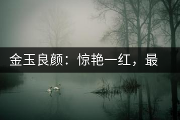 金玉良顏：驚艷一紅，最是高貴