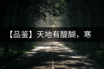 【品鑒】天地有醍醐，寒山吼，苦樂皆隨風(fēng)