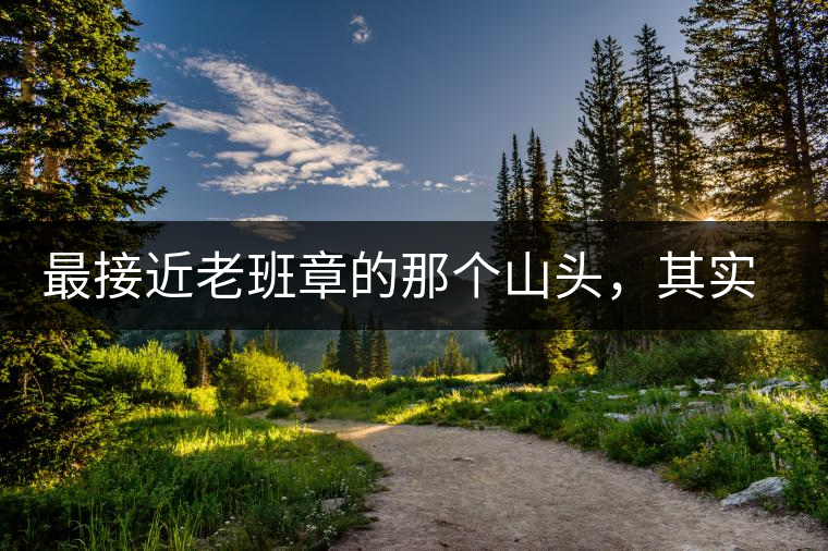 最接近老班章的那個山頭，其實叫做曼新竜