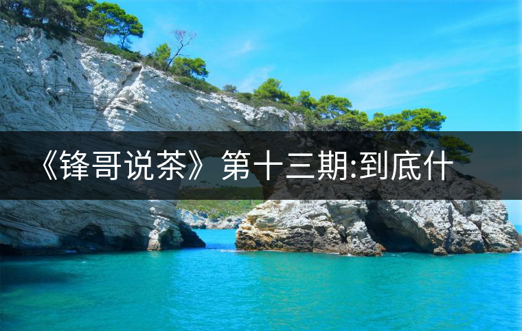 《鋒哥說茶》第十三期:到底什么才是“國有林”?《鋒哥說茶》第十三期：到底什么才是“國有林”？