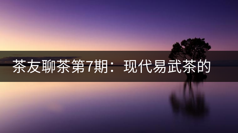 茶友聊茶第7期：現(xiàn)代易武茶的發(fā)起者，普洱茶史重量級(jí)人物—張毅