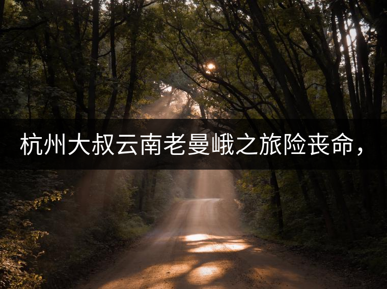 杭州大叔云南老曼峨之旅險(xiǎn)喪命，買下茶園種茶，成普...杭州大叔云南老曼峨之旅險(xiǎn)喪命，買下茶園種茶，成普洱圈網(wǎng)紅