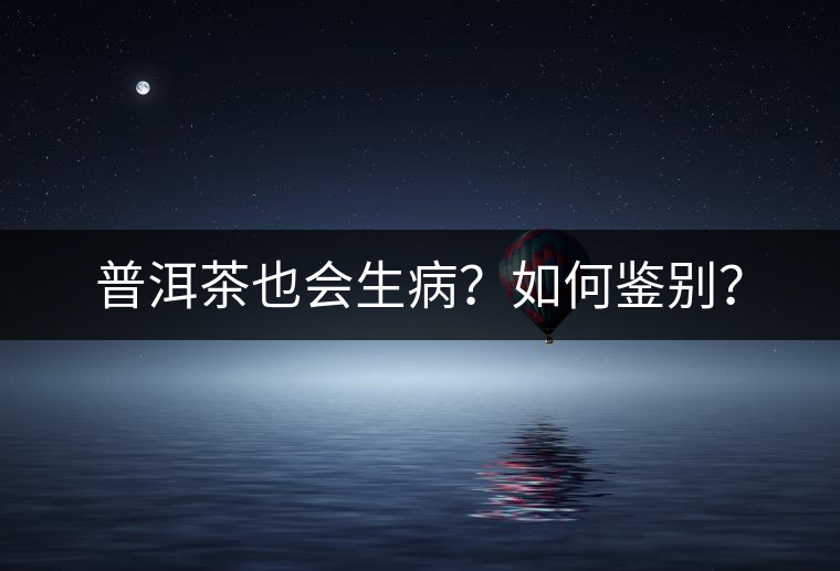 普洱茶也會生病？如何鑒別？