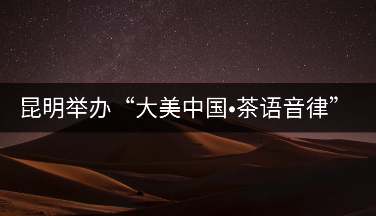 昆明舉辦“大美中國?茶語音律”主題茶會(huì)