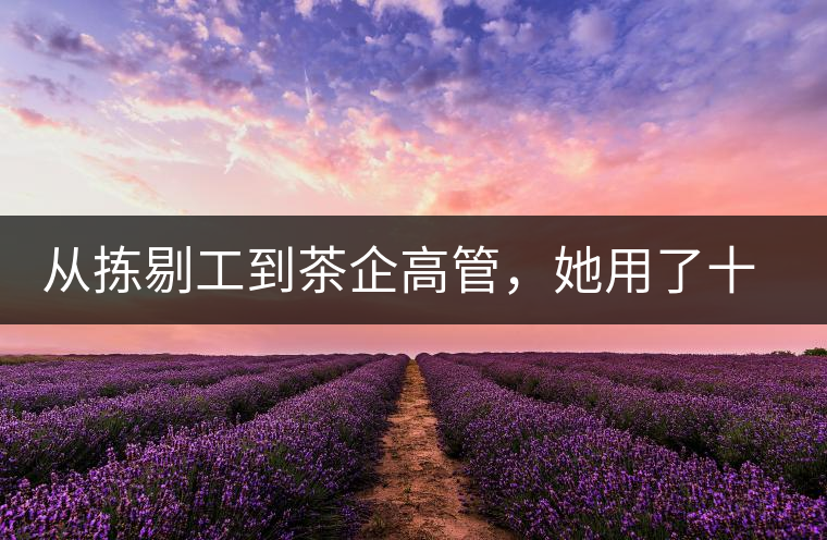 從揀剔工到茶企高管，她用了十年時(shí)間