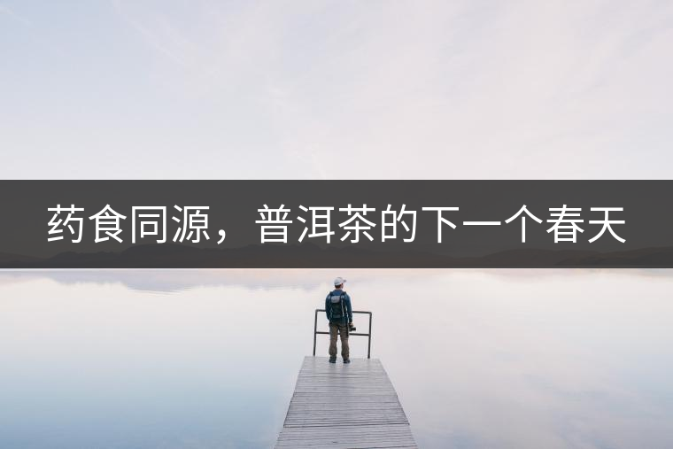 藥食同源，普洱茶的下一個春天