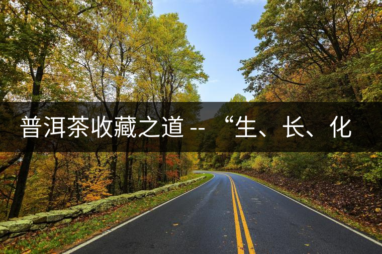 普洱茶收藏之道 -- “生、長、化、收、藏”