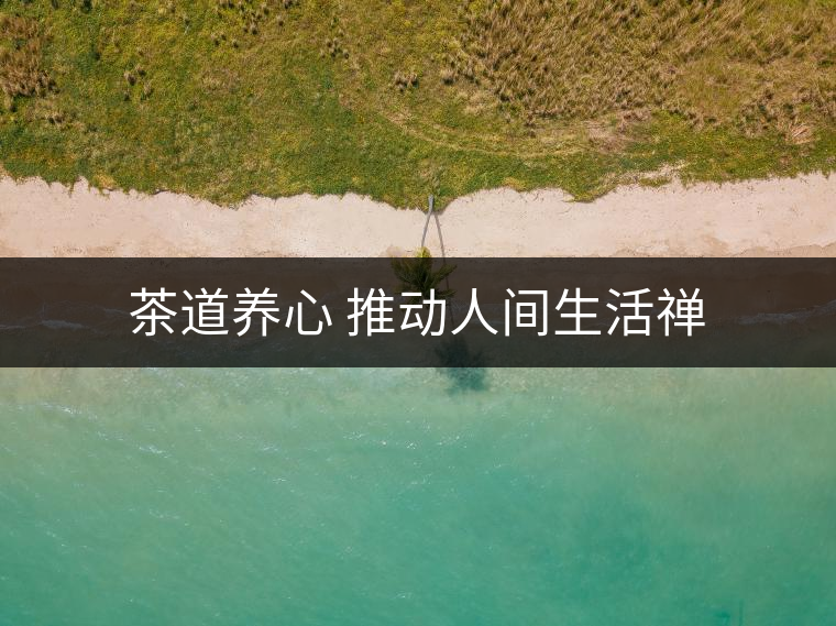 茶道養(yǎng)心 推動(dòng)人間生活禪