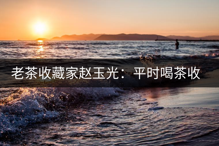 老茶收藏家趙玉光:平時喝茶收茶的親身體會 老茶收藏家趙玉光:平時喝茶收茶的親身體會