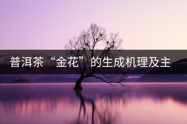 普洱茶“金花”的生成機(jī)理及主要特征