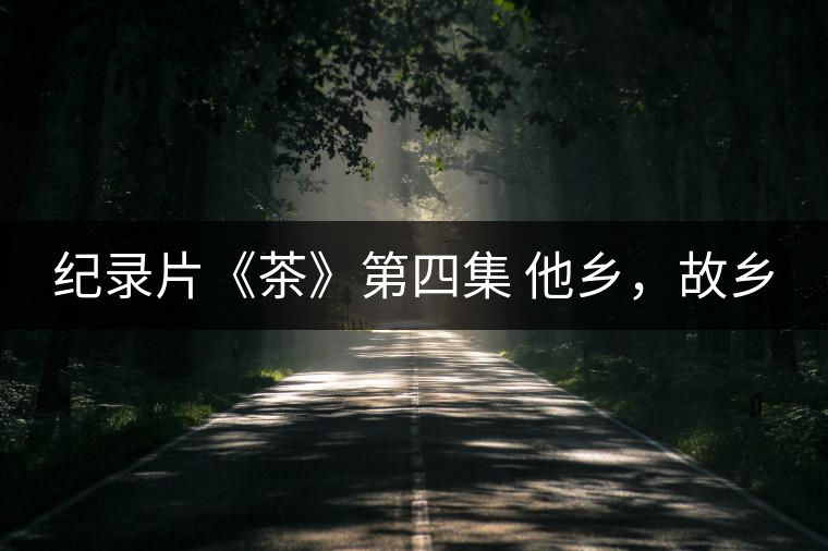 紀錄片《茶》第四集 他鄉(xiāng)，故鄉(xiāng)