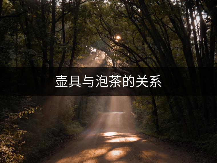 壺具與泡茶的關(guān)系 壺具與泡茶的關(guān)系