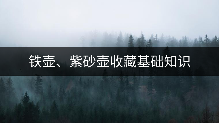 鐵壺、紫砂壺收藏基礎(chǔ)知識(shí) 鐵壺、紫砂壺收藏基礎(chǔ)知識(shí)