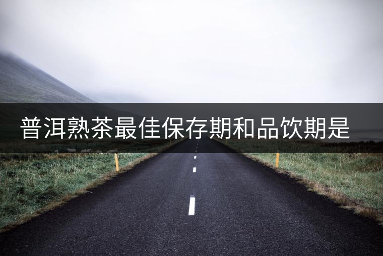 普洱熟茶最佳保存期和品飲期是多長？