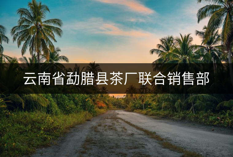 云南省勐臘縣茶廠(chǎng)聯(lián)合銷(xiāo)售部