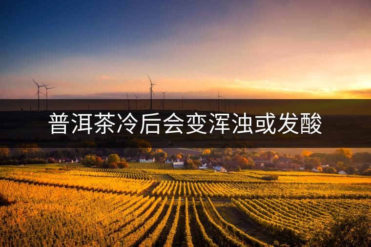 普洱茶冷后會變渾濁或發(fā)酸 普洱茶冷后會變渾濁或發(fā)酸