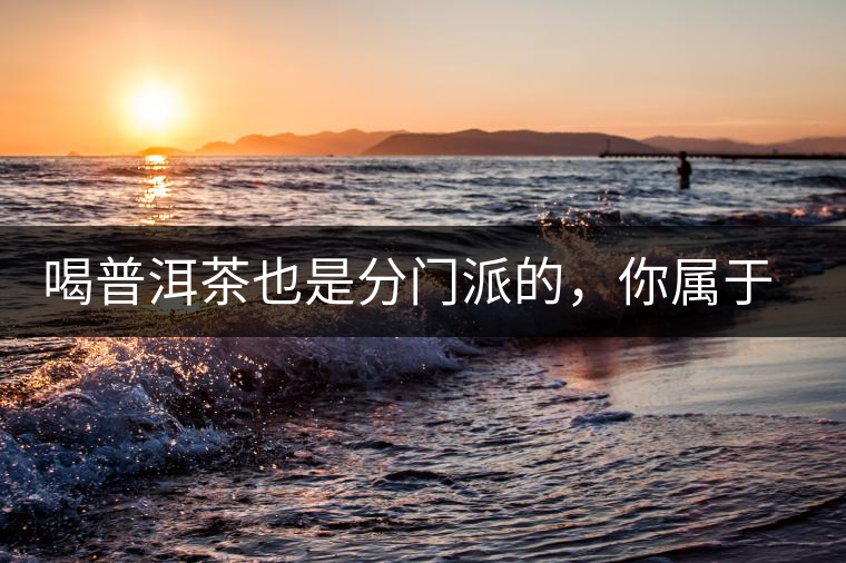 喝普洱茶也是分門(mén)派的，你屬于哪派呢？