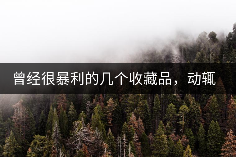 曾經(jīng)很暴利的幾個(gè)收藏品，動(dòng)輒就賺上千萬，最后一個(gè)至今大熱