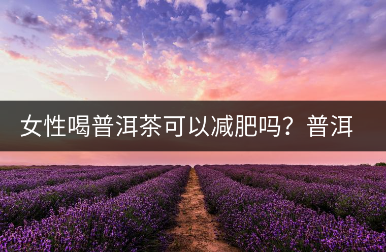 女性喝普洱茶可以減肥嗎？普洱茶的功效又有哪些呢？