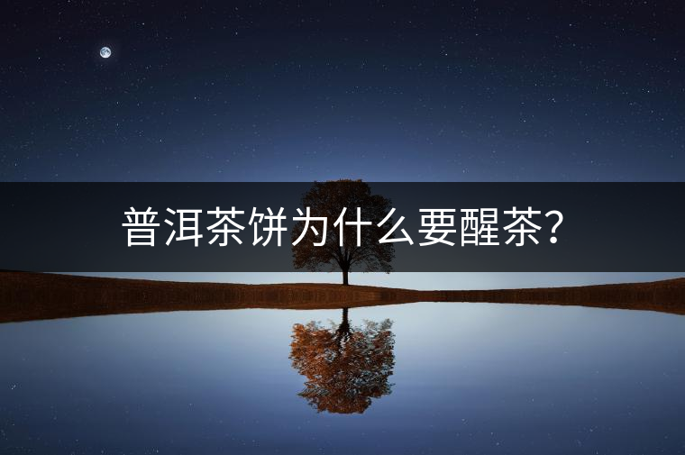 普洱茶餅為什么要醒茶？