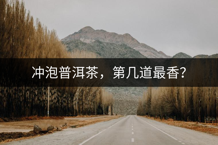沖泡普洱茶，第幾道最香？