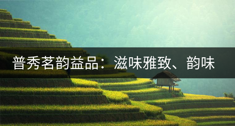普秀茗韻益品：滋味雅致、韻味悠然
