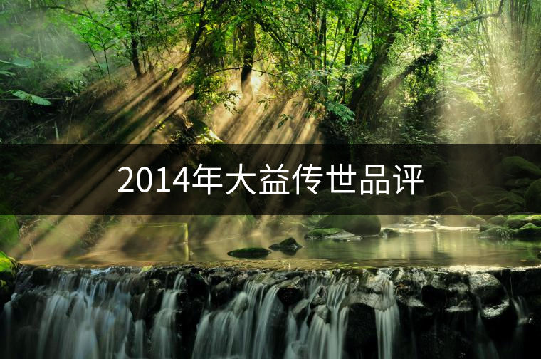 2014年大益?zhèn)魇榔吩u