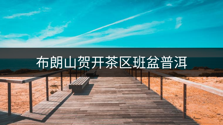 布朗山賀開茶區(qū)班盆普洱 布朗山賀開茶區(qū)班盆普洱