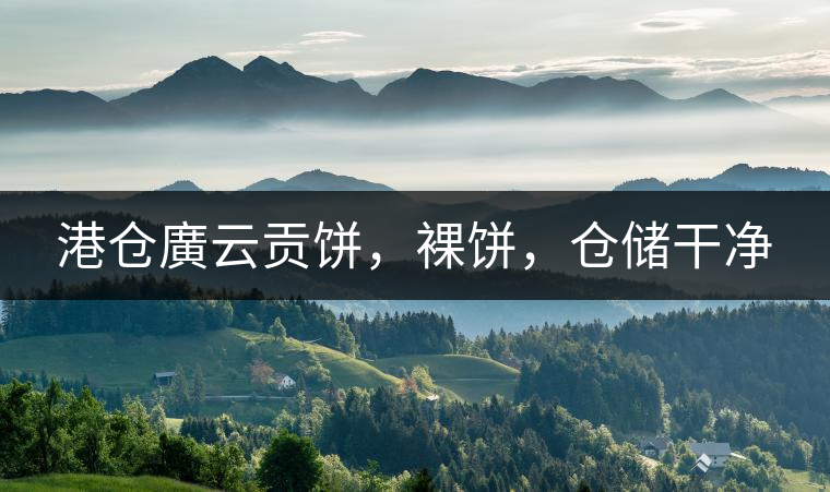 港倉廣云貢餅，裸餅，倉儲干凈