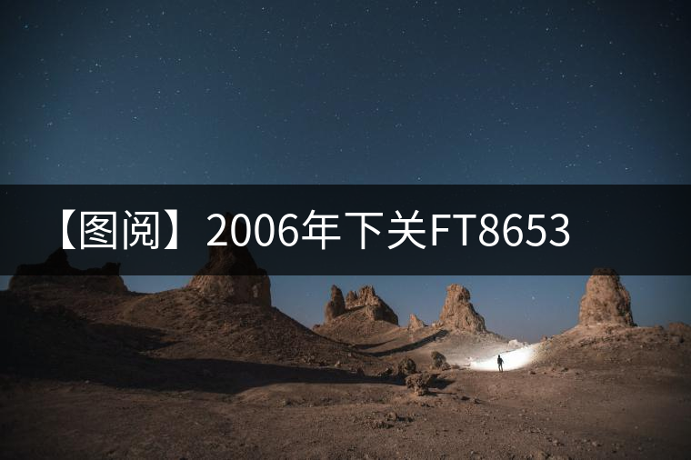 【圖閱】2006年下關(guān)FT8653鐵餅開湯 【圖閱】2006年下關(guān)FT8653鐵餅開湯