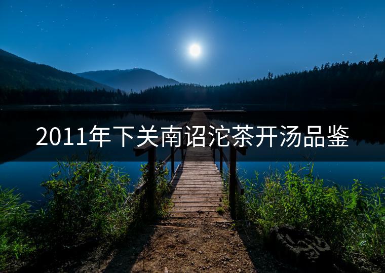2011年下關(guān)南詔沱茶開(kāi)湯品鑒 2011年下關(guān)南詔沱茶開(kāi)湯品鑒