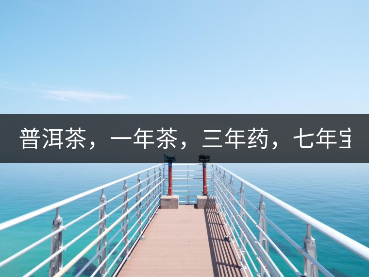 普洱茶，一年茶，三年藥，七年寶2020年為自己存點(diǎn)好茶