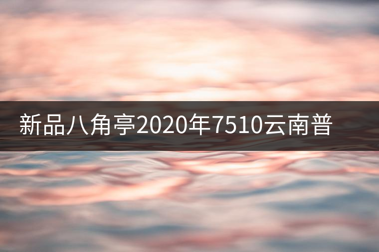 新品八角亭2020年7510云南普洱生茶葉餅357g百年老樹(shù)布朗頭春