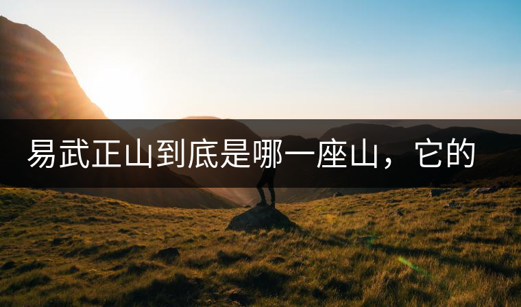 易武正山到底是哪一座山，它的含義你了解嗎？