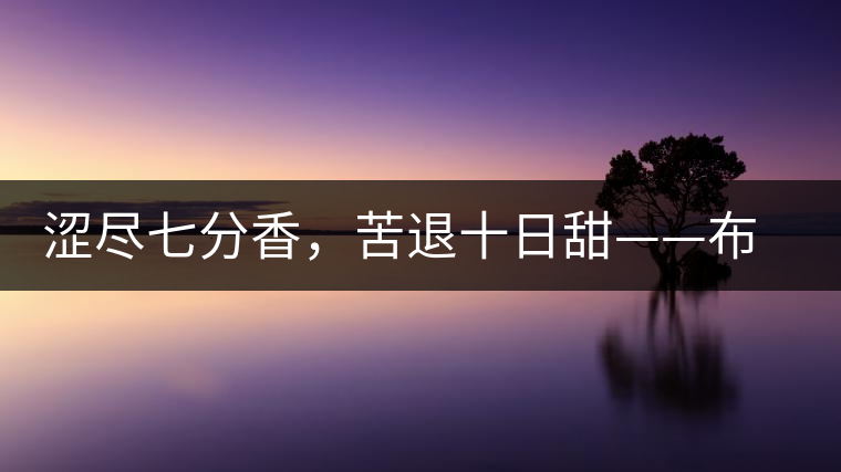 澀盡七分香，苦退十日甜——布朗山千年古寨曼新龍