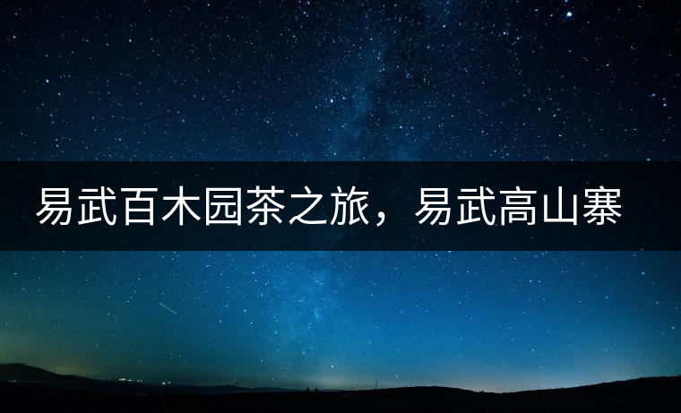 易武百木園茶之旅，易武高山寨古茶山