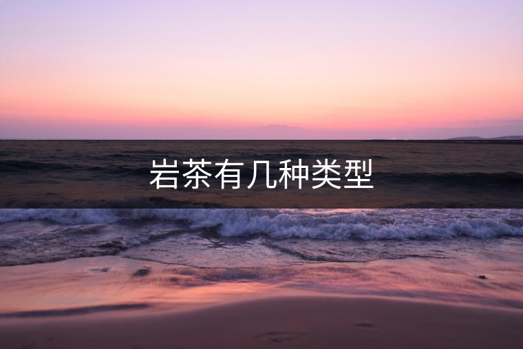 巖茶有幾種類型 巖茶有幾種類型