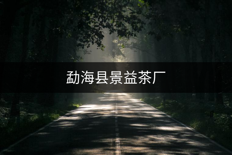 勐?？h景益茶廠