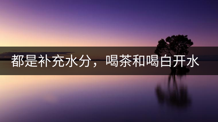 都是補(bǔ)充水分，喝茶和喝白開水有什么區(qū)別？