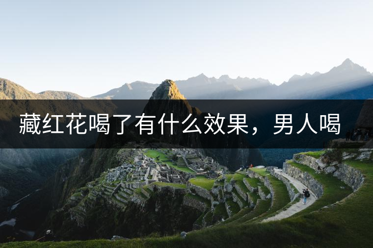 藏紅花喝了有什么效果，男人喝了能壯陽嗎？