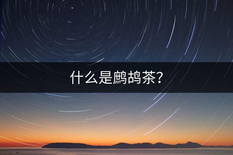 什么是鷓鴣茶？