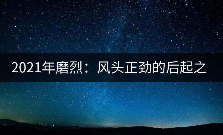 2021年磨烈：風(fēng)頭正勁的后起之秀，到底有何特點(diǎn)？