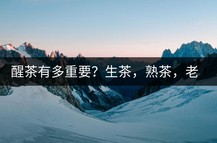醒茶有多重要？生茶，熟茶，老茶，不同年份的普洱茶怎么醒茶？