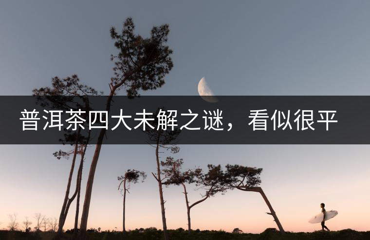 普洱茶四大未解之謎，看似很平常，實際很費解！