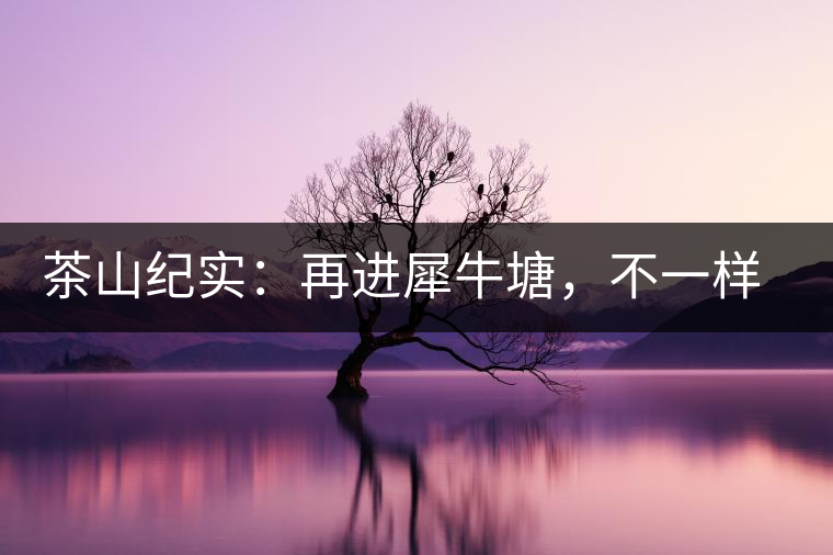 茶山紀(jì)實(shí)：再進(jìn)犀牛塘，不一樣的感覺(jué)；菁瑤可以預(yù)見(jiàn)的豐收年