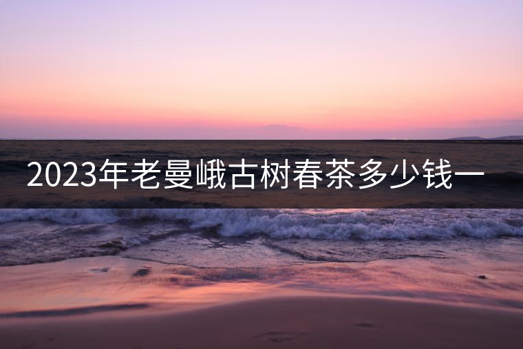 2023年老曼峨古樹春茶多少錢一公斤？